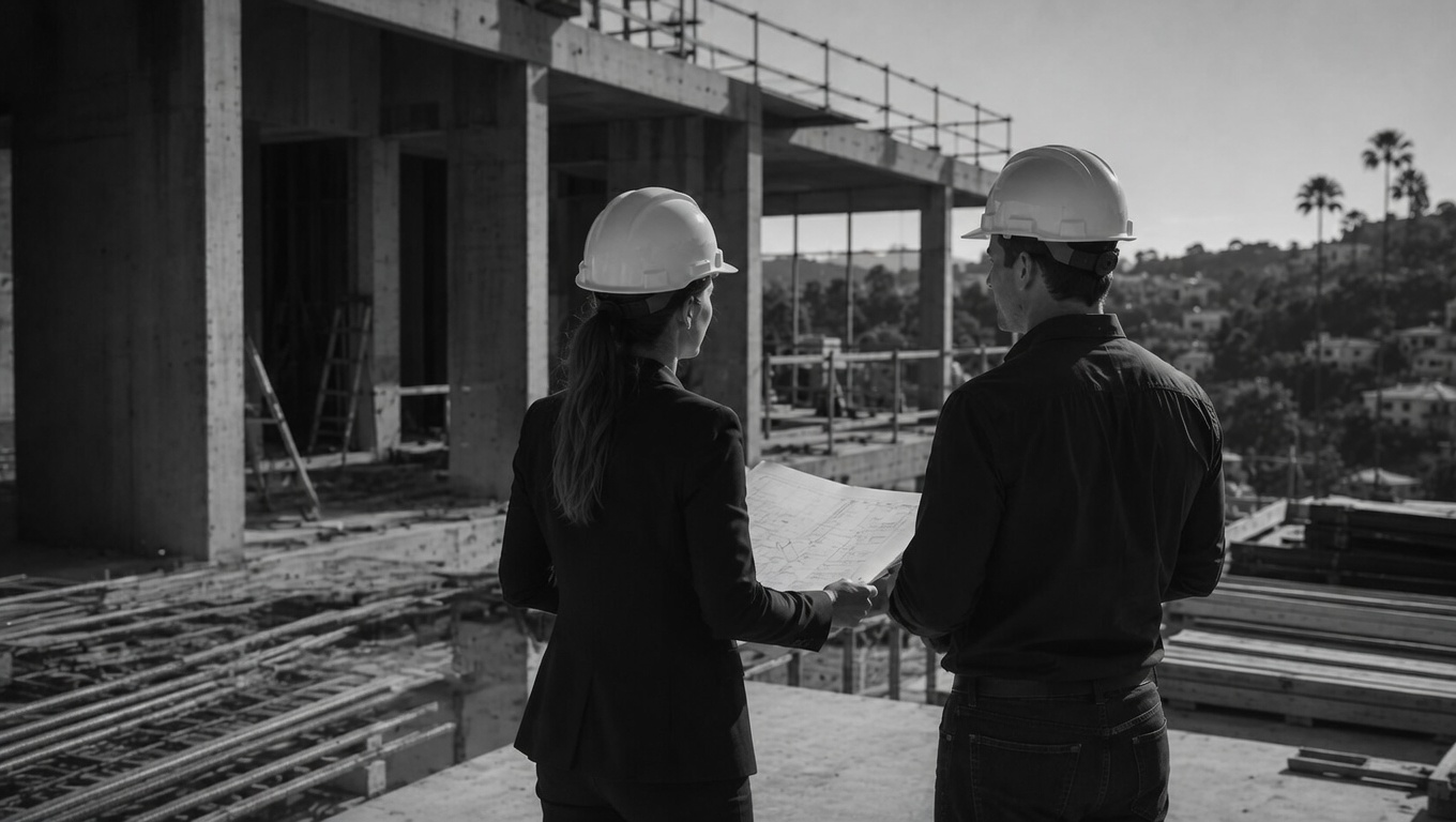 770 team on a residential build site