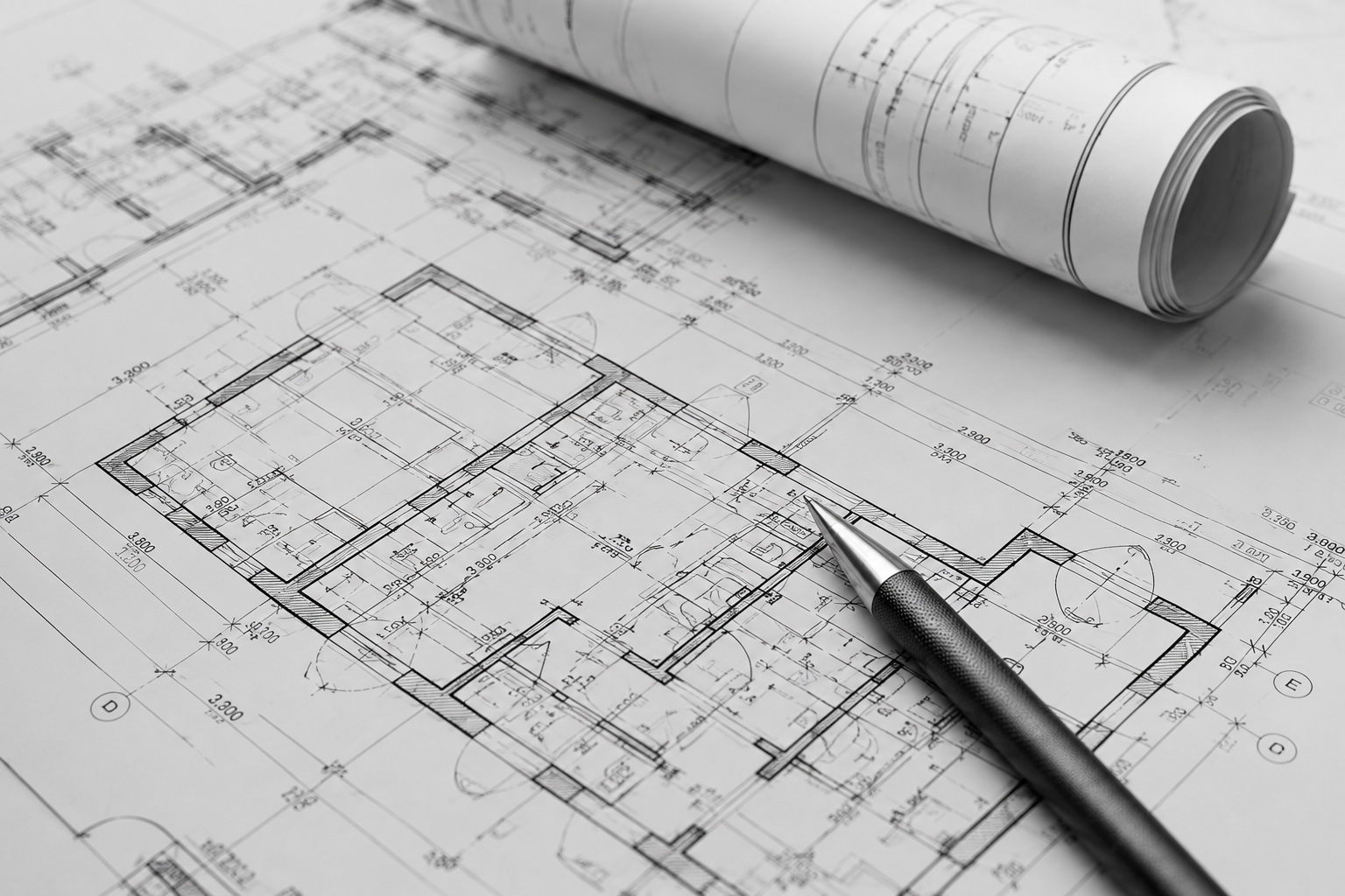 Proprietary architectural plans